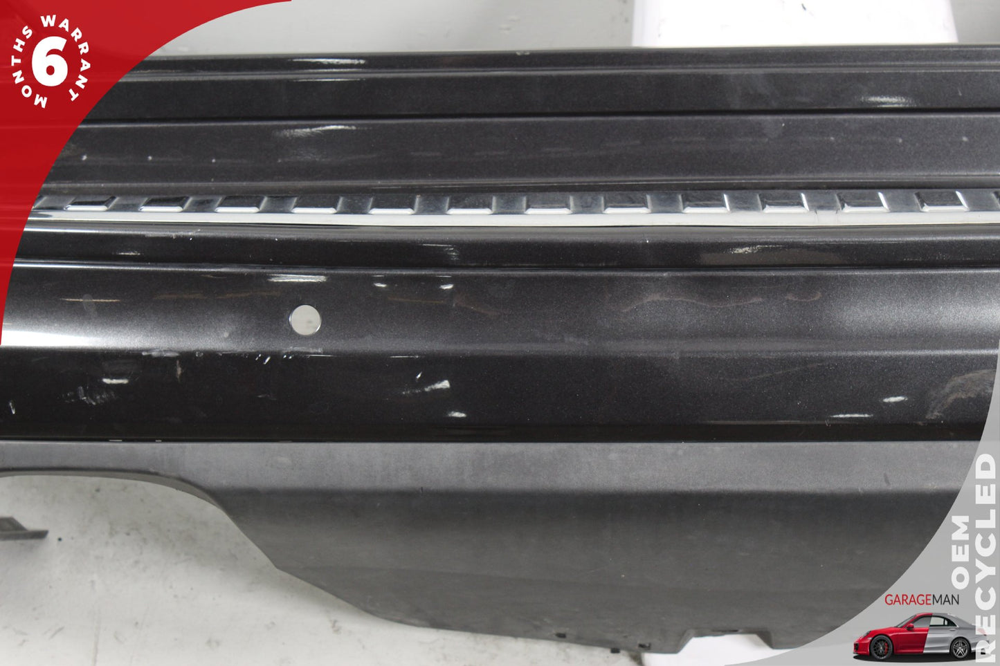 2014-2017 Fiat 500L Hatchback Rear Bumper Cover 735550741 Grey