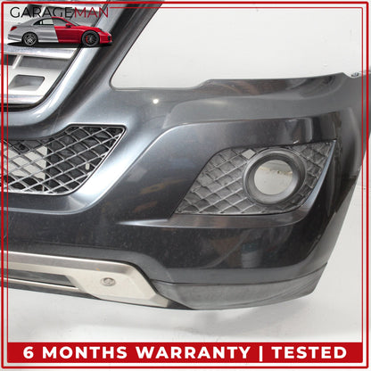 2009-2011 Mercedes W164 ML350 ML550 Base Front Bumper Cover Assembly Gray OEM