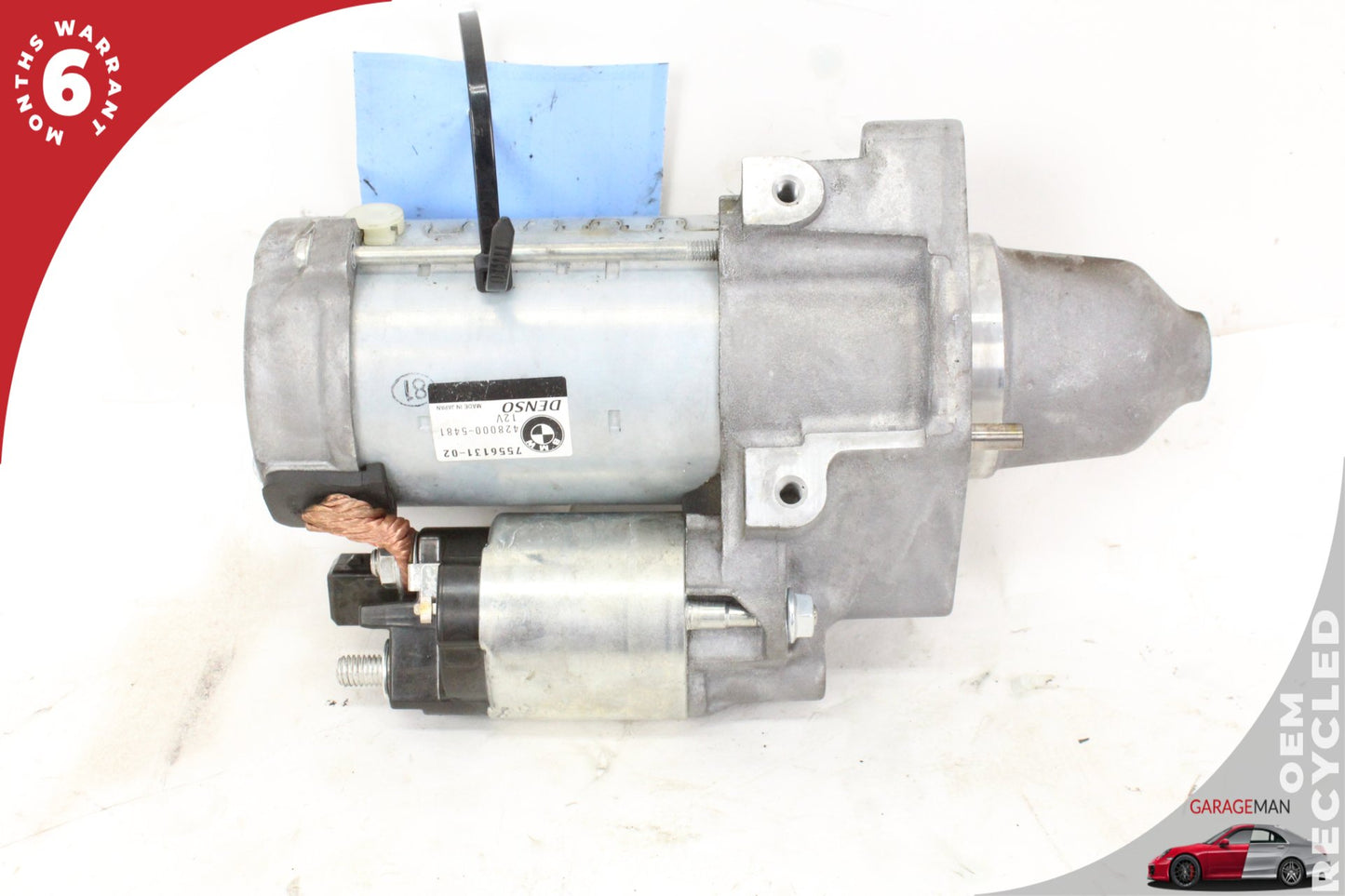 2011-2016 BMW 550i F10 N63 4.4L Engine Motor Starter 7556131