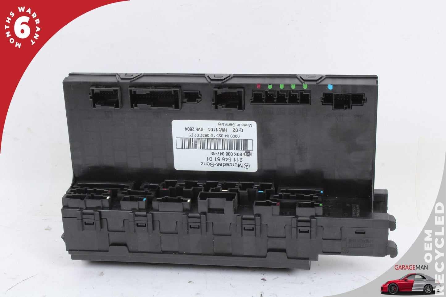 2003-2011 Mercedes W219 CLS550 Rear Fuse Relay Box Module 2115455101 OEM