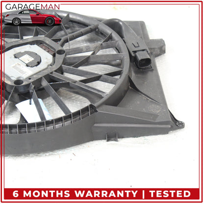2003-2012 Mercedes R230 SL500 Cooling Fan Blade w/ Shroud & Motor 0130706905 OEM