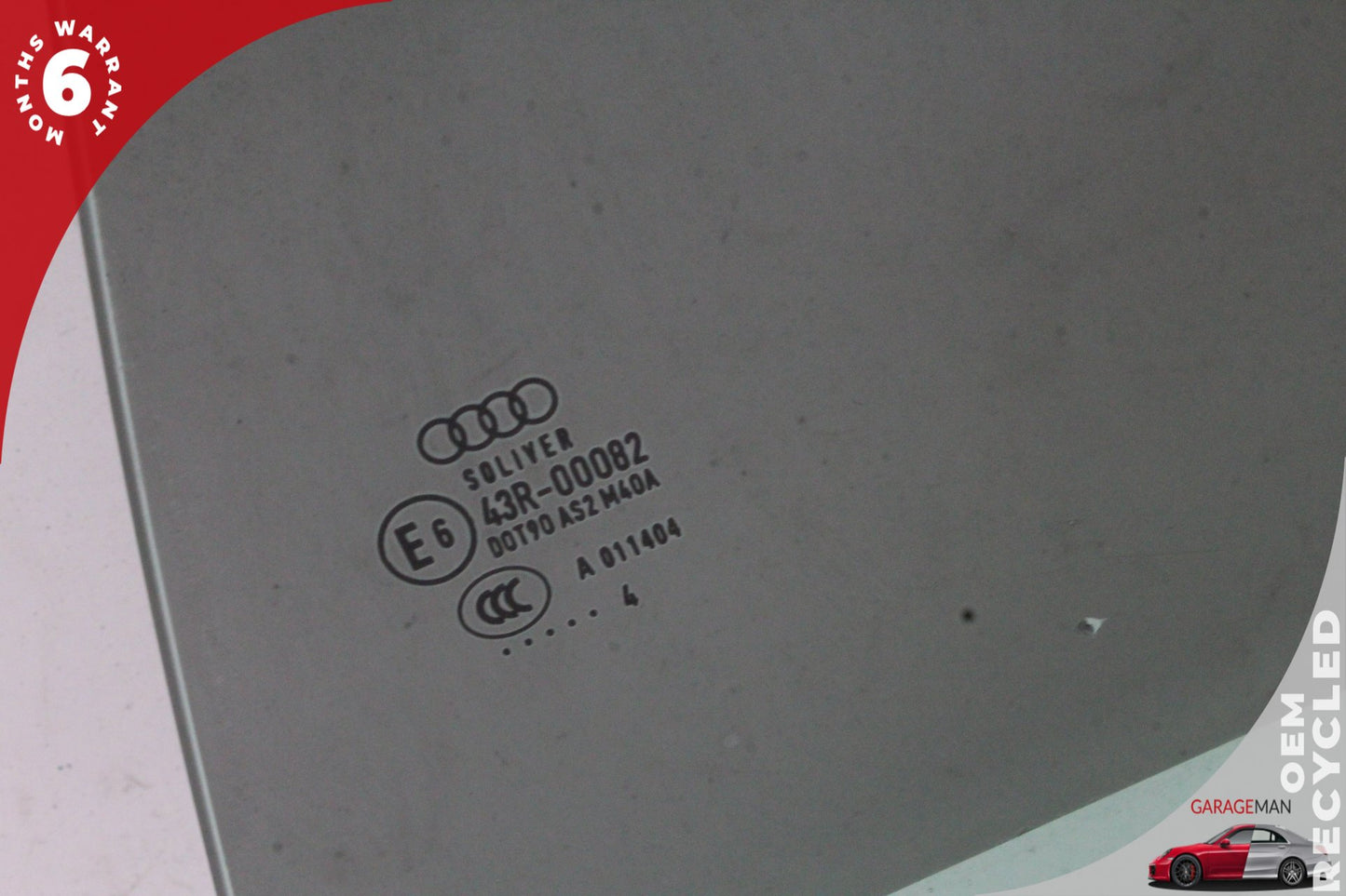 2008-2015 Audi TT 8J Convertible Front Right Door Window Glass 8J8845202A OEM