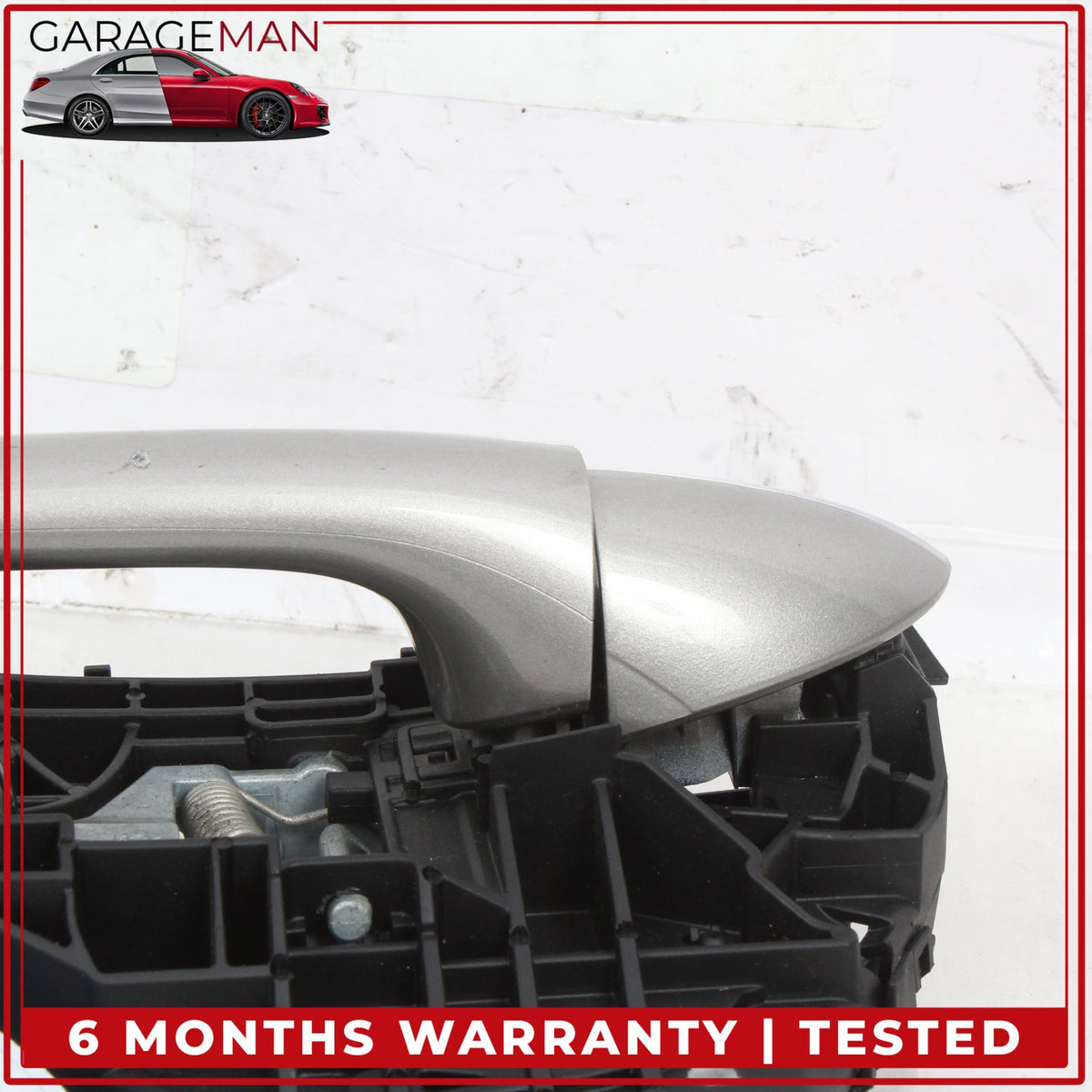 2006-2013 Mercedes W164 ML350 Rear Left Side Exterior Door Handle Silver OEM