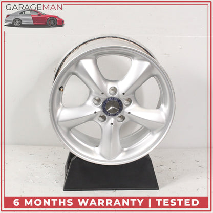 2001-2004 Mercedes R170 SLK320 Front Side Wheel Rim 7JX16H2 ET37 1704010702 OEM