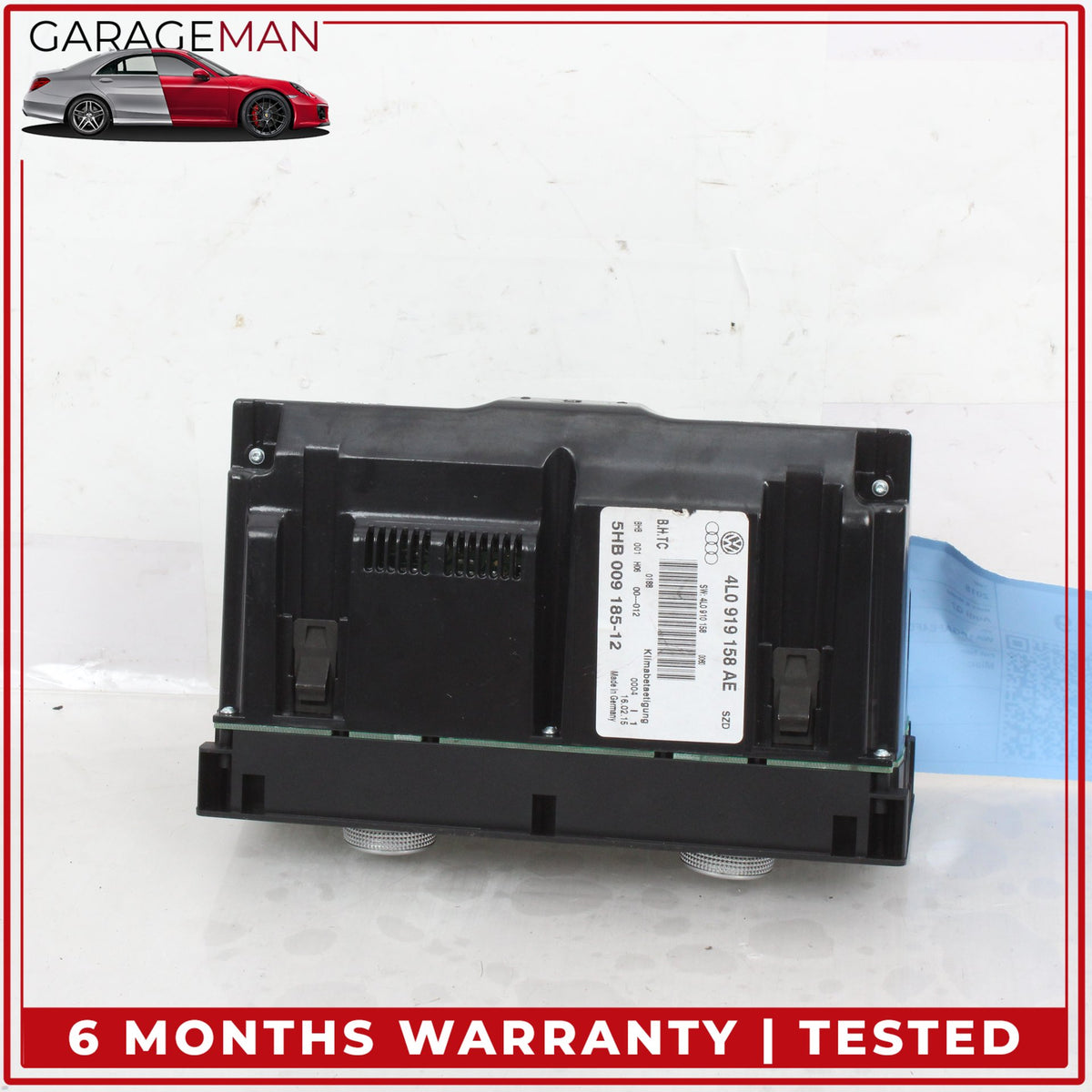 2010-2015 Audi Q7 Rear Center AC Climate Control Switch Panel 4L0919158AE OEM