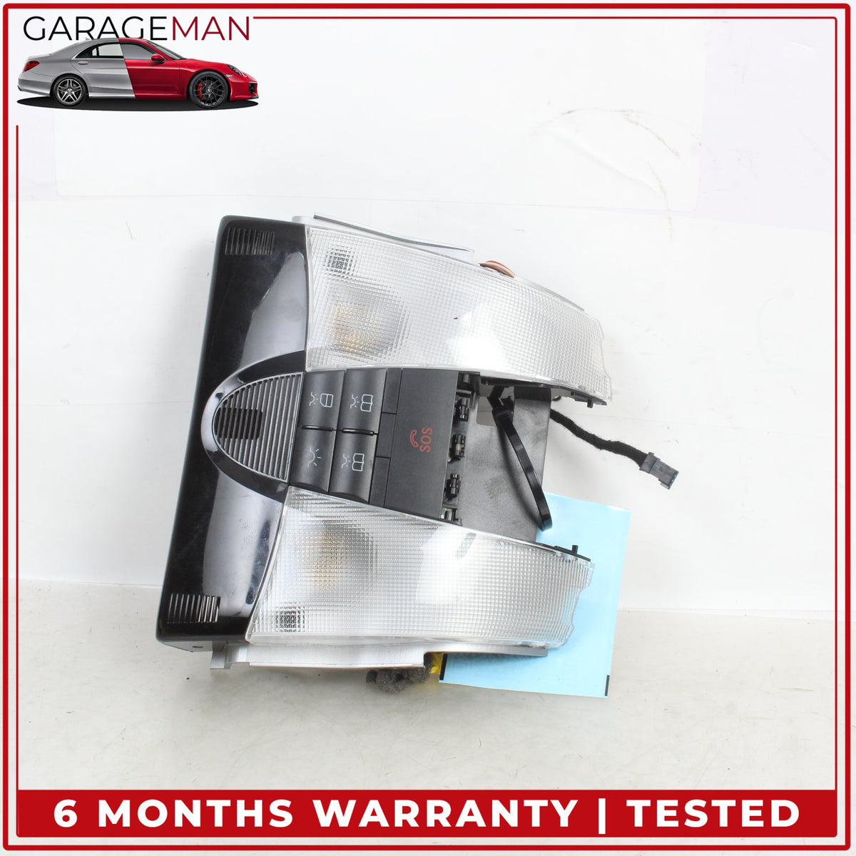 2005-2011 Mercedes R171 SLK280 Front Overhead Dome Light Lamp 1718201701 OEM
