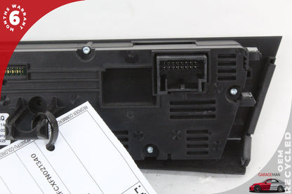 12-18 Audi A6 C7 Sedan AC Temperature Climate Control Panel 4G0820043AQ Genuine
