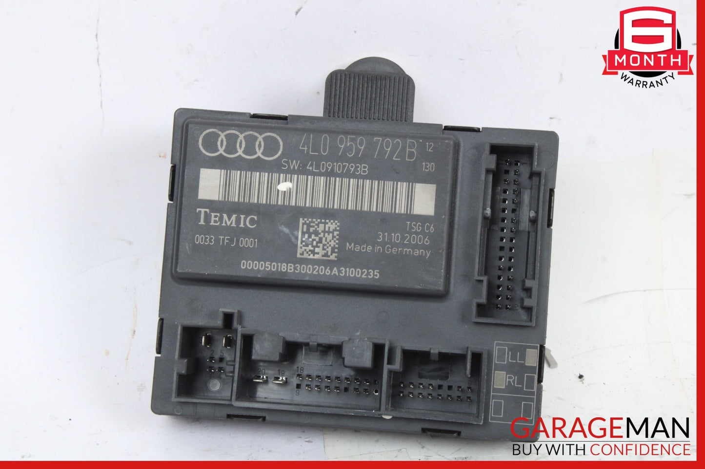 2007-2009 Audi Q7 Right Front Door Control Module 4L0959792B OEM