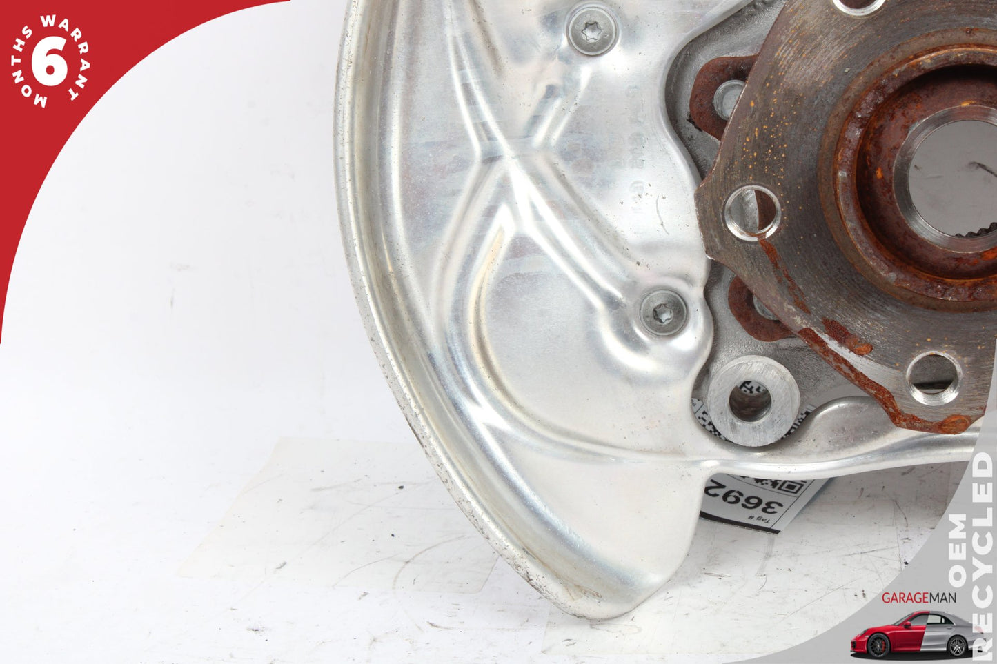 2018-2025 Audi Q5 Rear Left Side Spindle Knuckle Wheel Hub 80A505435J OEM