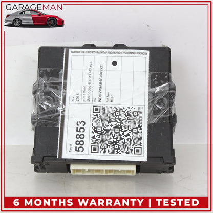 2014-2017 Mercedes W242 B Electric Drive Parking Brake Control Module Unit OEM