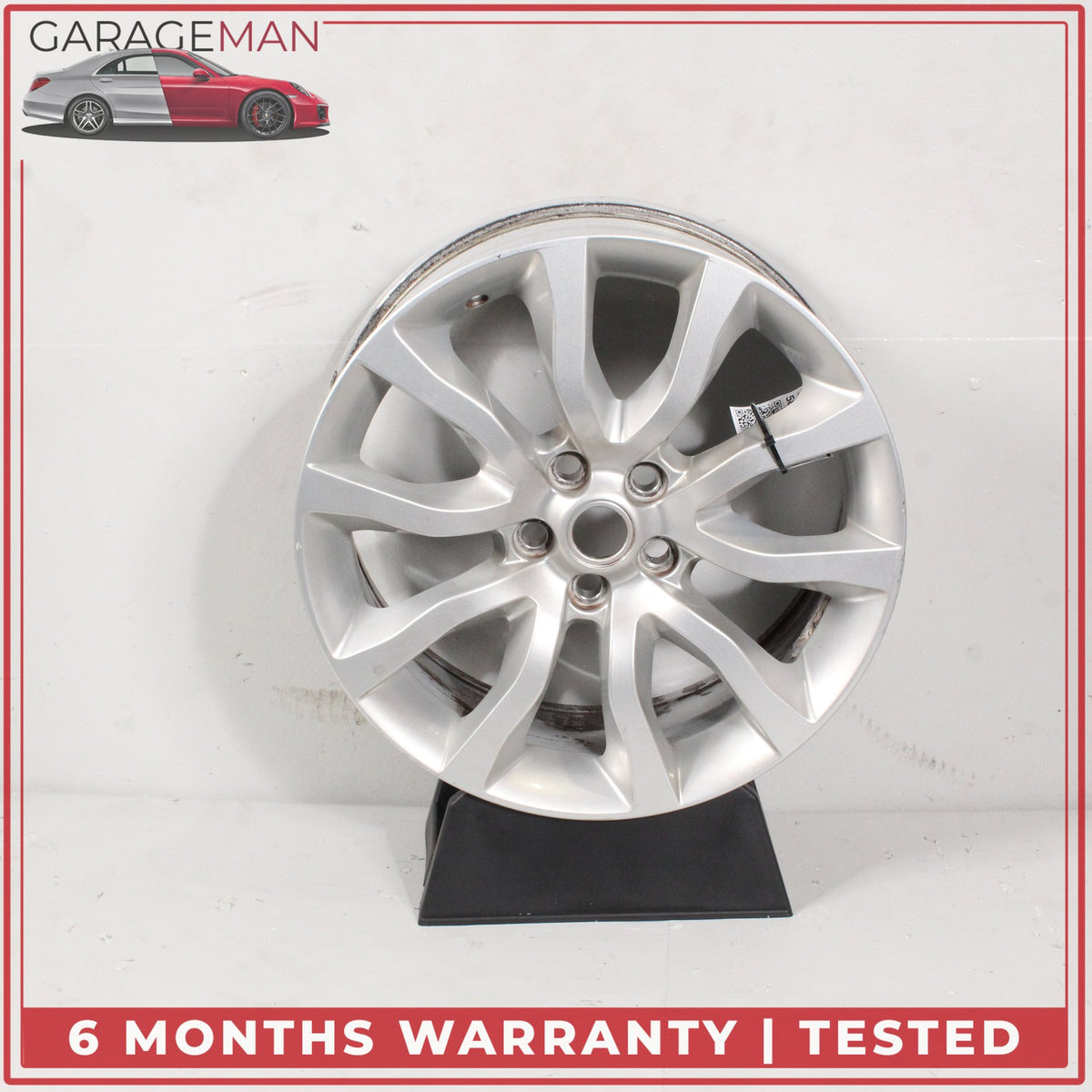 2014-2022 LR Range Rover Sport L494 8.5 x 20 20" Wheel Rim Silver DK621007DB OEM