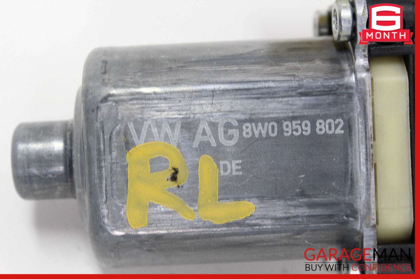 2017-2024 Audi Q7 SUV Rear Left Window Regulator Motor 8W0959802 Genuine