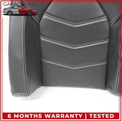 2013-2018 Maserati GranTurismo M145 Coupe Rear Top Upper Bench Seat Black OEM