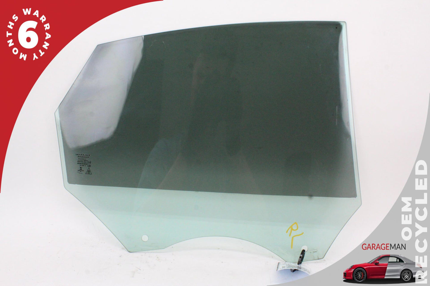 2016-2022 Jaguar XF X260 Sedan Rear Left Door Window Glass GX6325713AB OEM