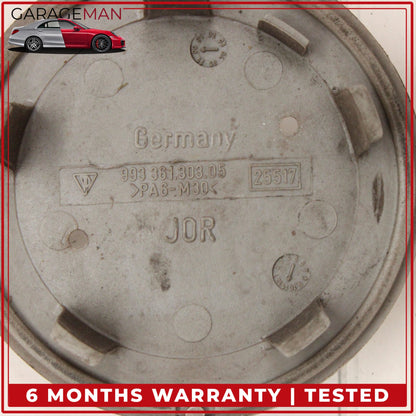 1994-2012 Porsche 911 Carrera 996 Front and Rear Wheel Center Cap Set of 4 OEM