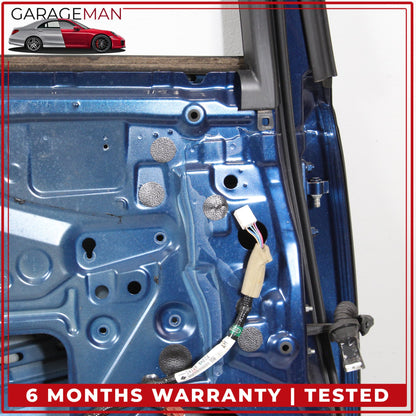 2014-2024 Infiniti Q50 V37 Rear Left Driver Side Door Shell Blue H210A4GAMA OEM
