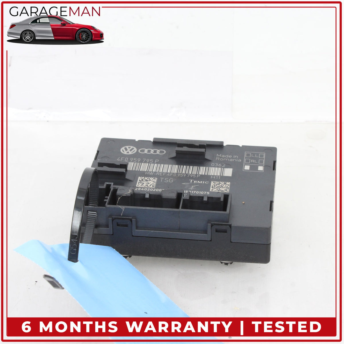 2010-2015 Audi Q7 Rear Left or Right Door Control Module Unit 4F0959795P OEM