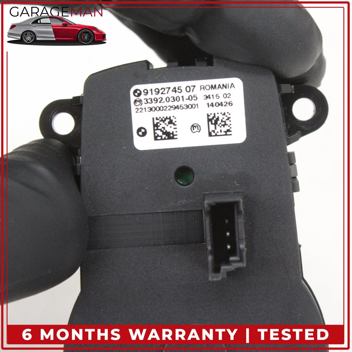 2012-2018 BMW 650i 640i Front Left Side Headlight Control Switch 9192745 OEM