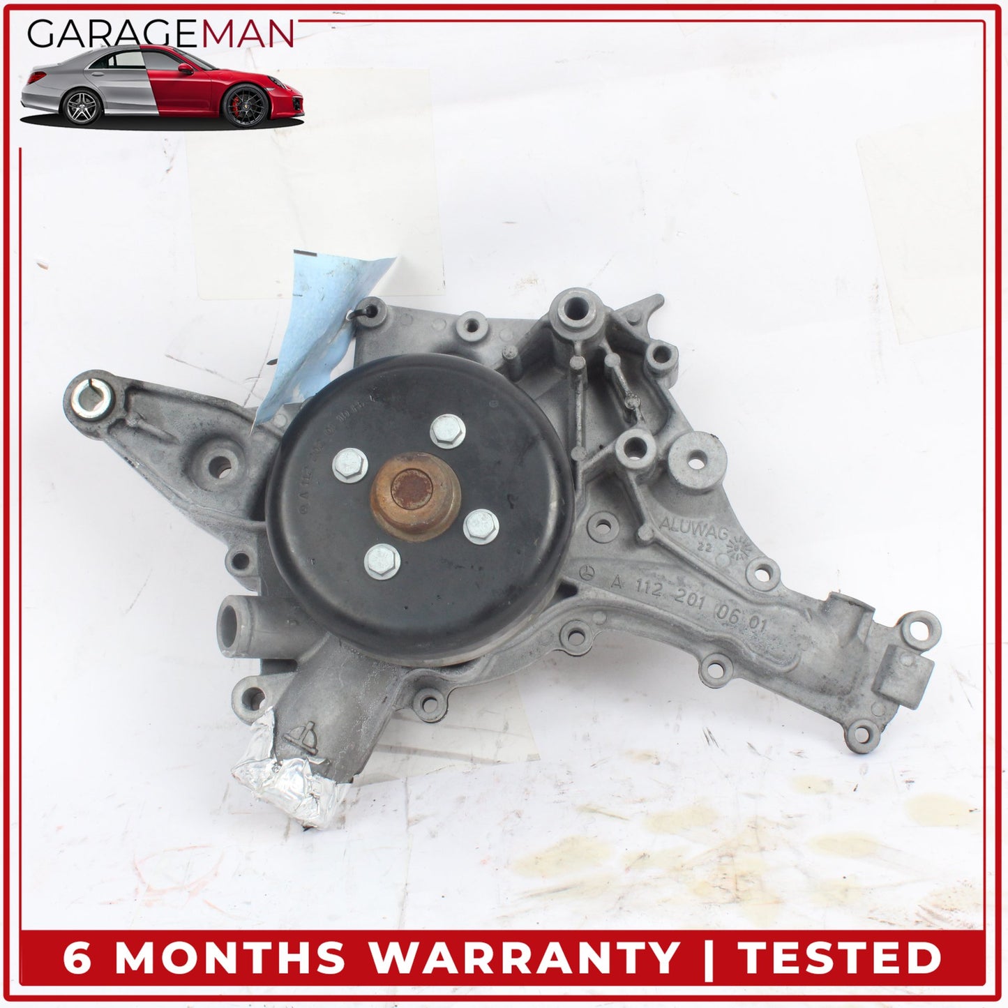 1998-2006 Mercedes W220 S430 Engine Motor Coolant Water Pump w/ Pulley OEM