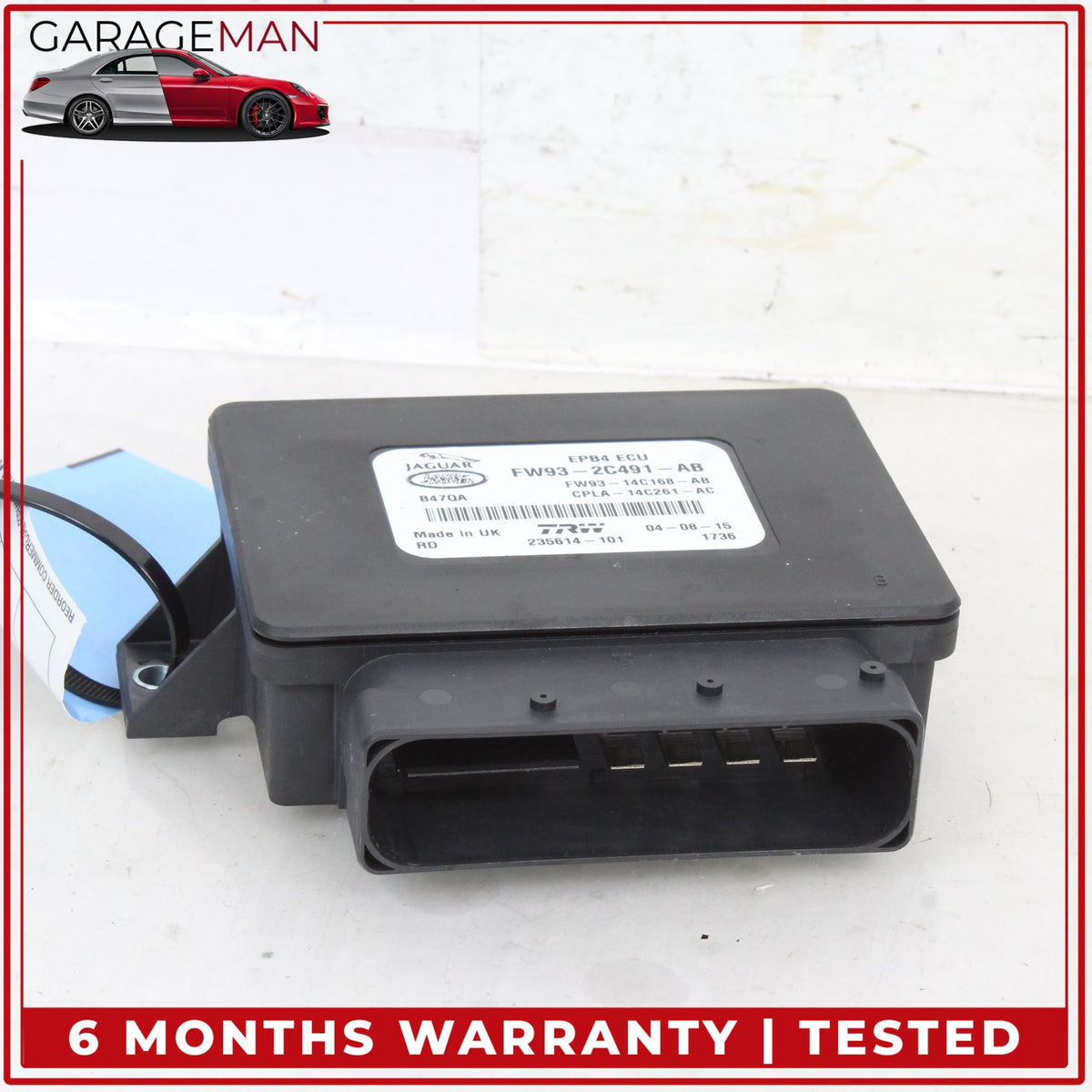 2015-2023 LR Range Rover L405 L494 Electronic Parking Brake Control Module OEM