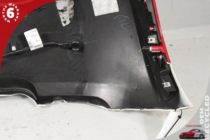 2013-2017 Fiat 500e Hatchback Rear Bumper Cover White 55110701 OEM