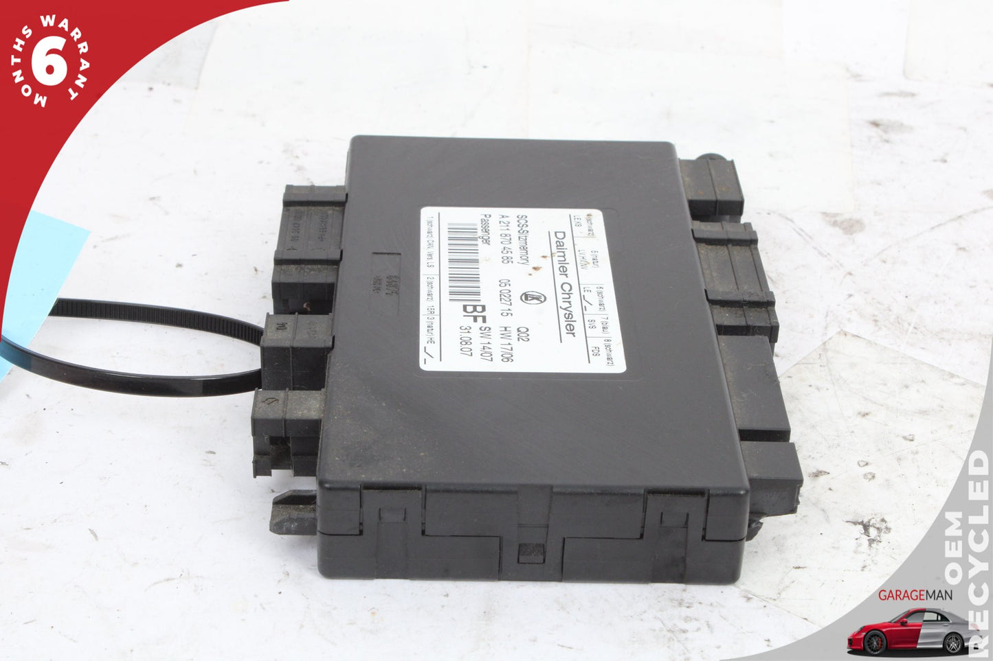 2003-2013 Mercedes W164 ML350 Front Left Seat Control Module Unit 2118704585 OEM