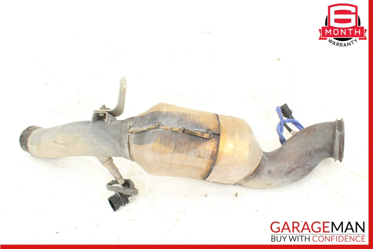 2014-2022 Maserati Quattroporte Right Exhaust Downpipe Catalytic Converter OEM