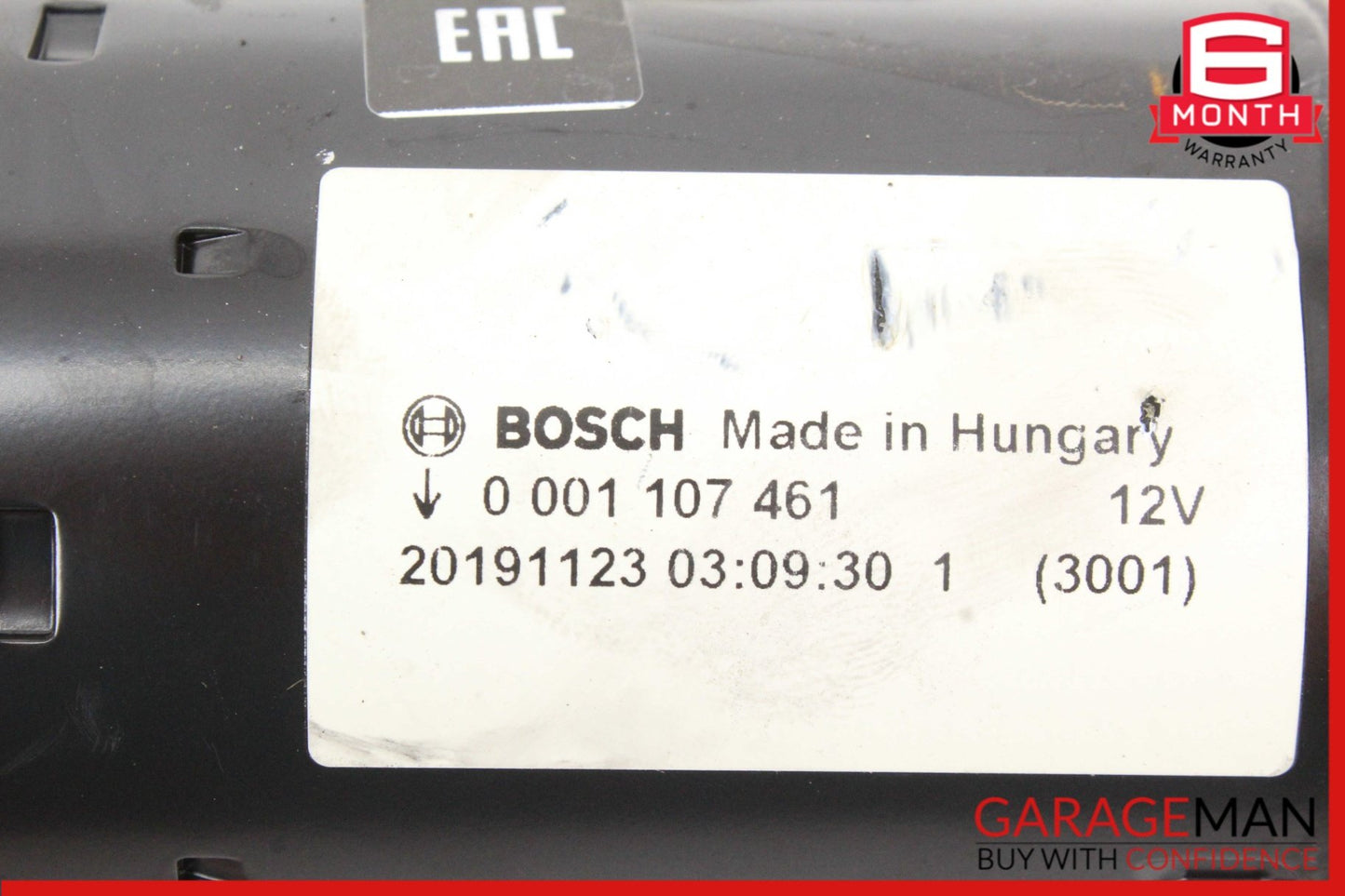2007-2013 Mercedes-Benz SL550 R230 Starter Motor 0001107461