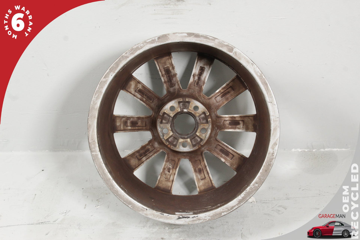2012-2018 Audi A6 S6 Wheel Rim 10 Spoke 8.0JX18H2 ET39 4G0601025AD OEM