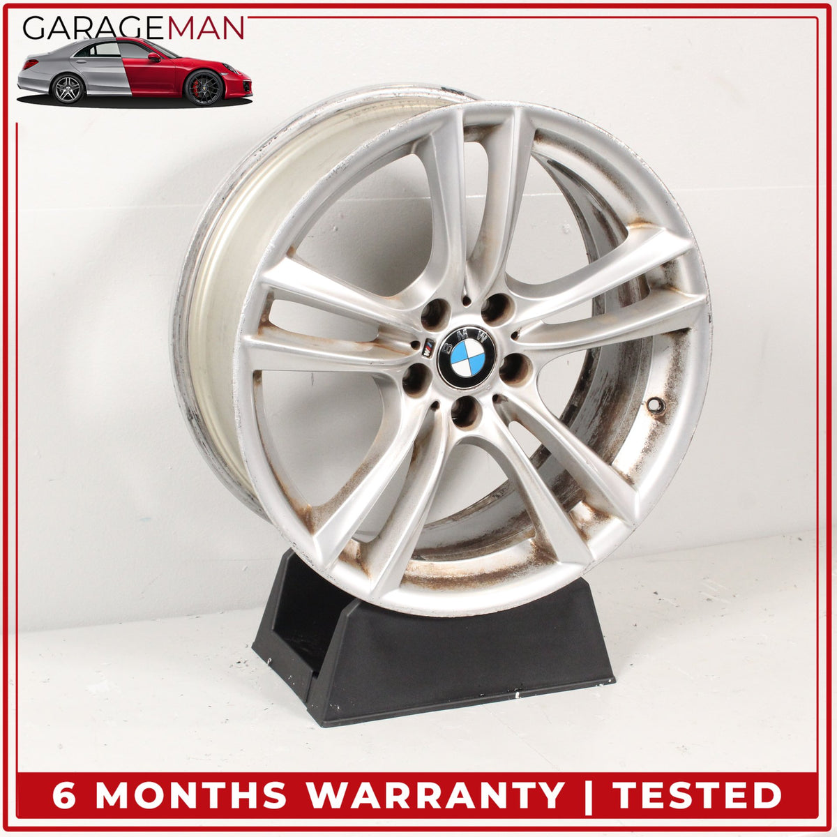 2009-2017 BMW 550i 535i 740i 750i Front Wheel Rim 8.5JX20EH2 IS25 7841823 OEM
