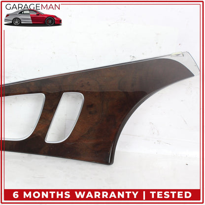 2012-2018 Audi A6 A7 Front and Rear Side Door Trim Cover Panel Wood Set OEM