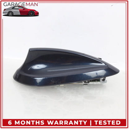 2017-2023 BMW 530e G30 Roof Shark Fin Antenna Module w/ Cover Blue Metallic OEM