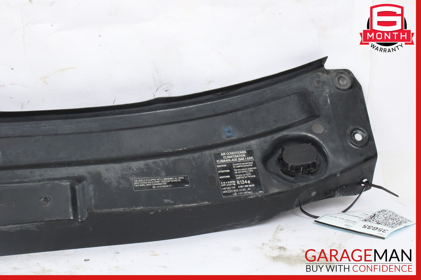 2006-2012 Mercedes W164 ML350 Front Radiator Support Tie Bar 2105848617 OEM
