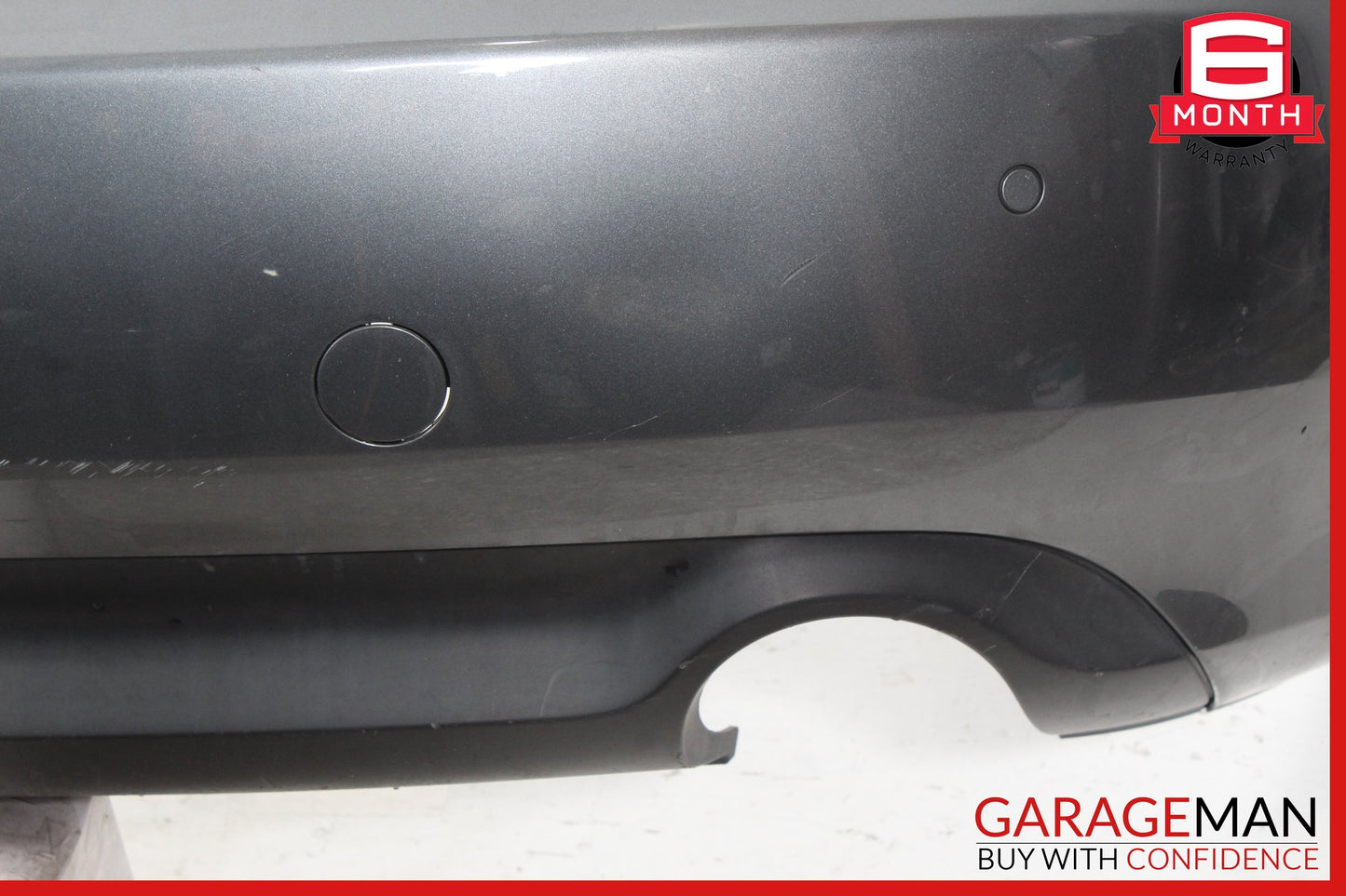 2008-2012 Audi A5 S5 8T Sedan Rear Bumper Cover Panel Gray 8T0807511 OEM