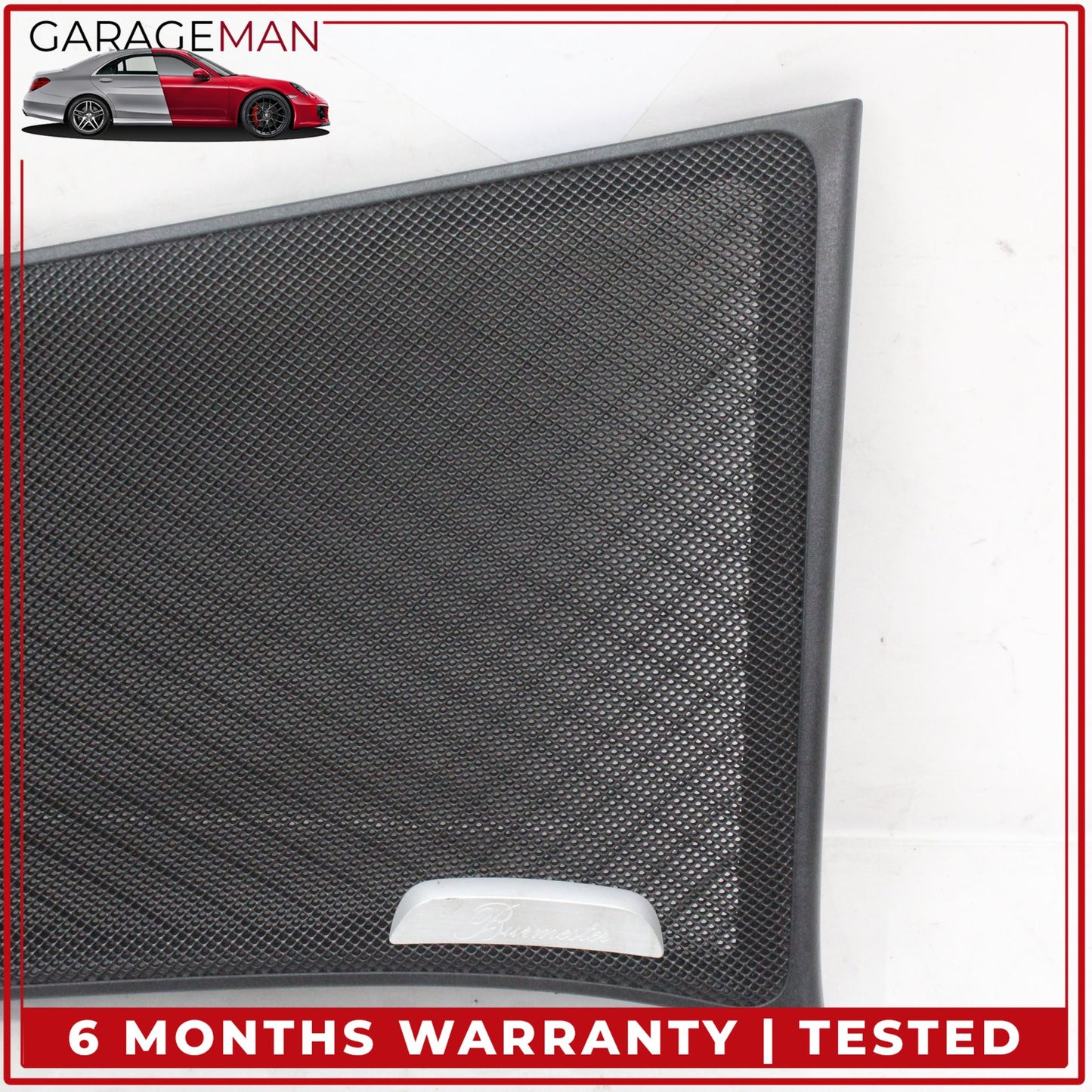 2014-2020 Mercedes W222 S550e Rear Deck Left and Right Speaker Cover Black OEM