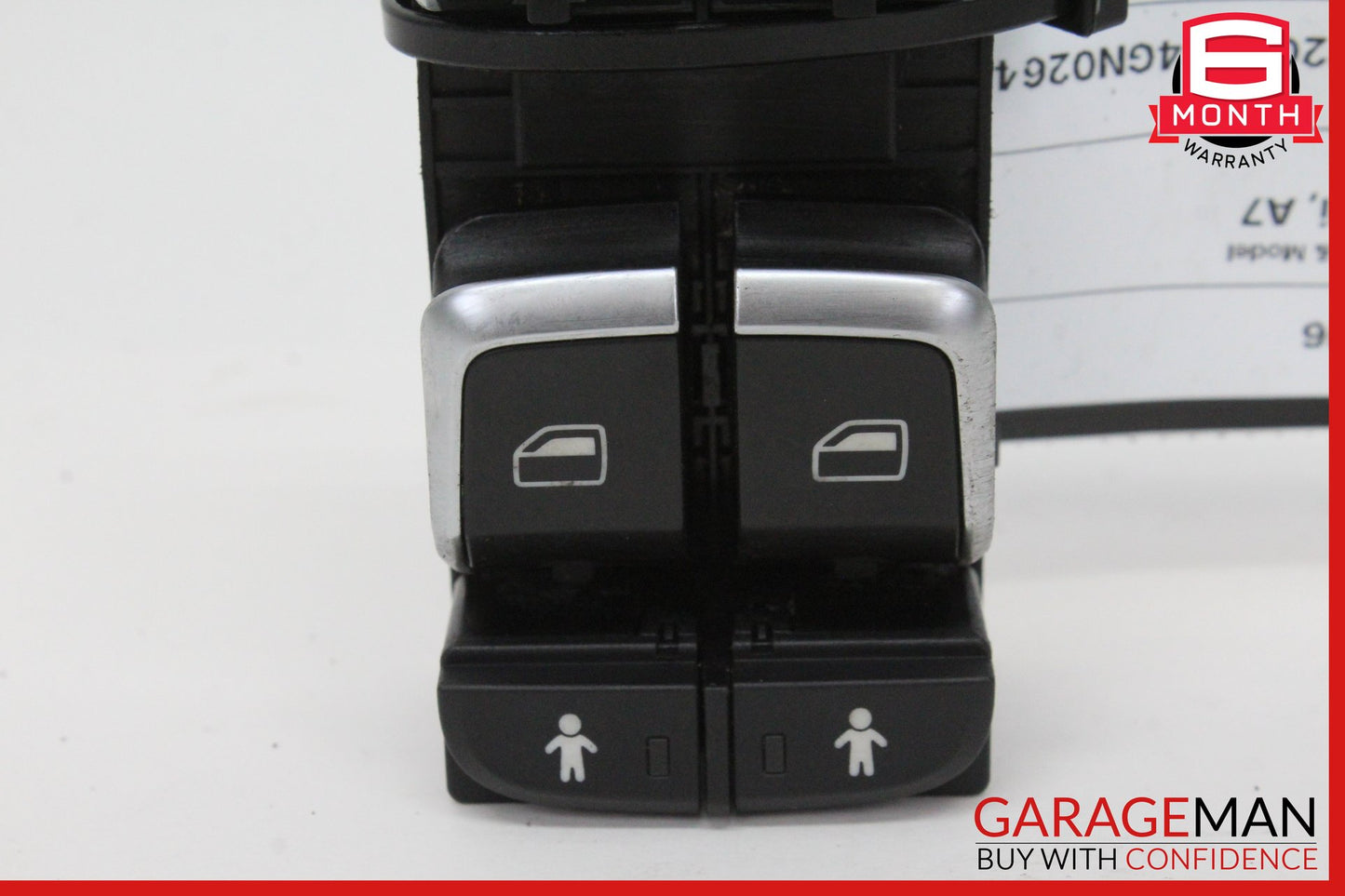 2012-2018 Audi A7 Front Left Side Master Window Control Switch 4G0959851 OEM