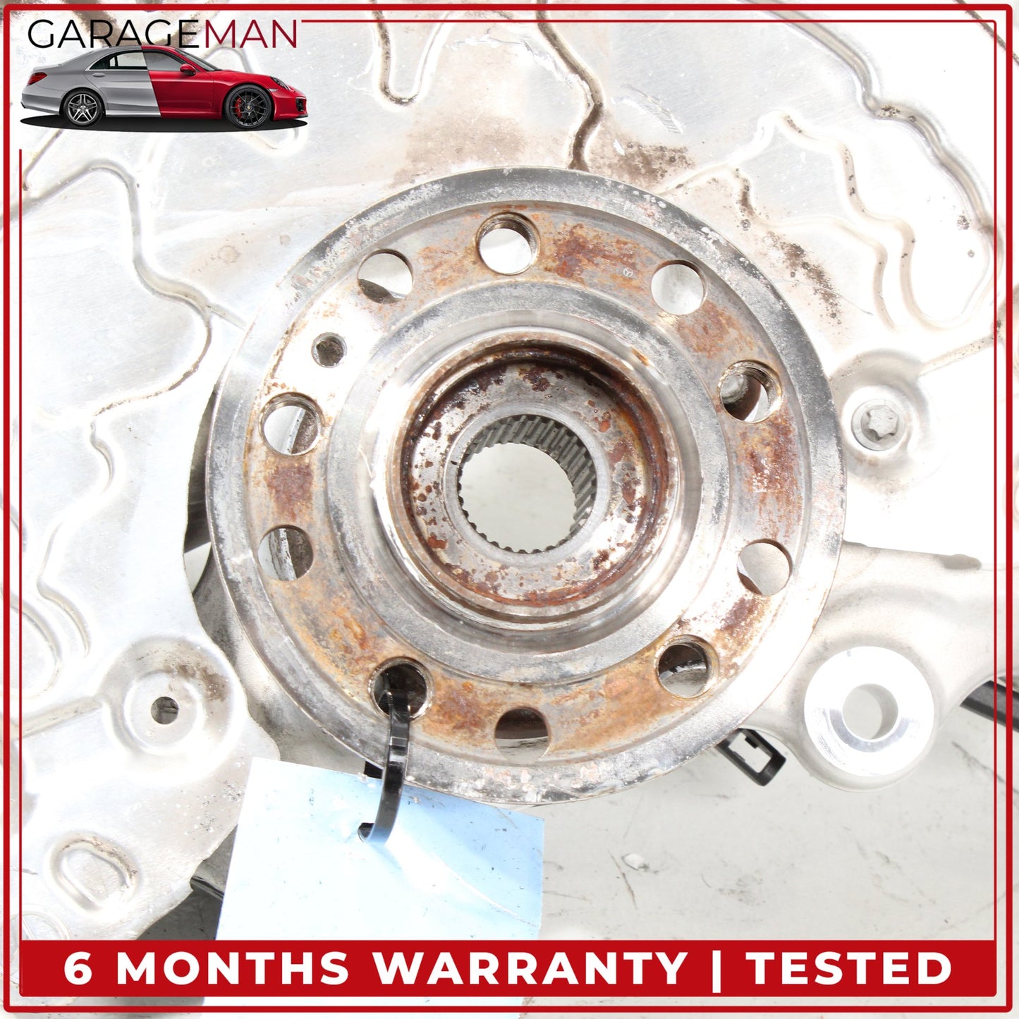 2017-2020 Mercedes-Benz E400 W213 AWD 3.0L Front Left Side Spindle Knuckle 2133325100 OEM