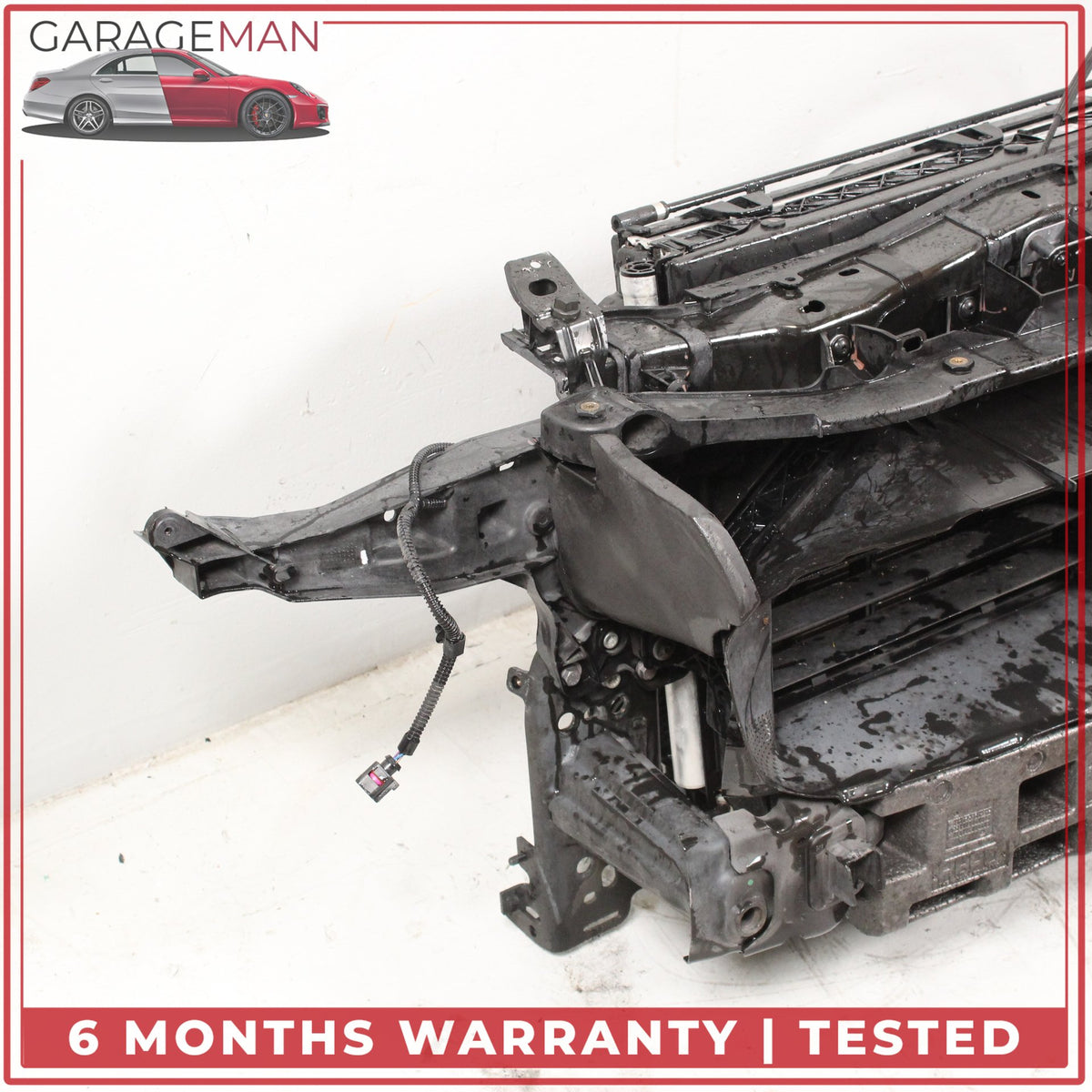 2011-2018 Porsche Cayenne 958 Radiator Support Reinforcement Bar w/ Radiators