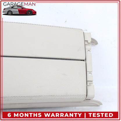 2014-2017 Mercedes C207 E400 Coupe Front Center Armrest Lid Cover Beige OEM