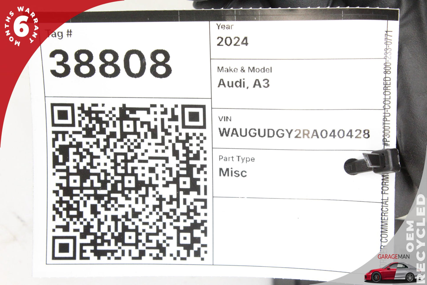 2022-2024 Audi A3 S3 RS3 BCM Body Comfort Control Module Unit 5WA937086 OEM