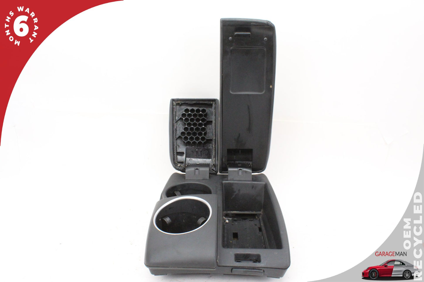 2007-2015 Audi Q7 Front Center Console Arm Rest Lid w/ Cup Holder 4L1864207 OEM