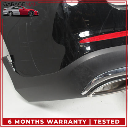 2016-2018 Mercedes-Benz GLC300 Rear Bumper Cover Assembly 2538852201 Black OEM
