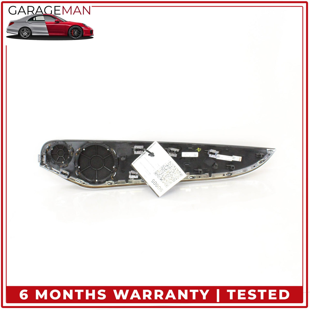 2015-2021 Mercedes W205 C300 Rear Left Door Wood Molding Trim 2057306322 OEM