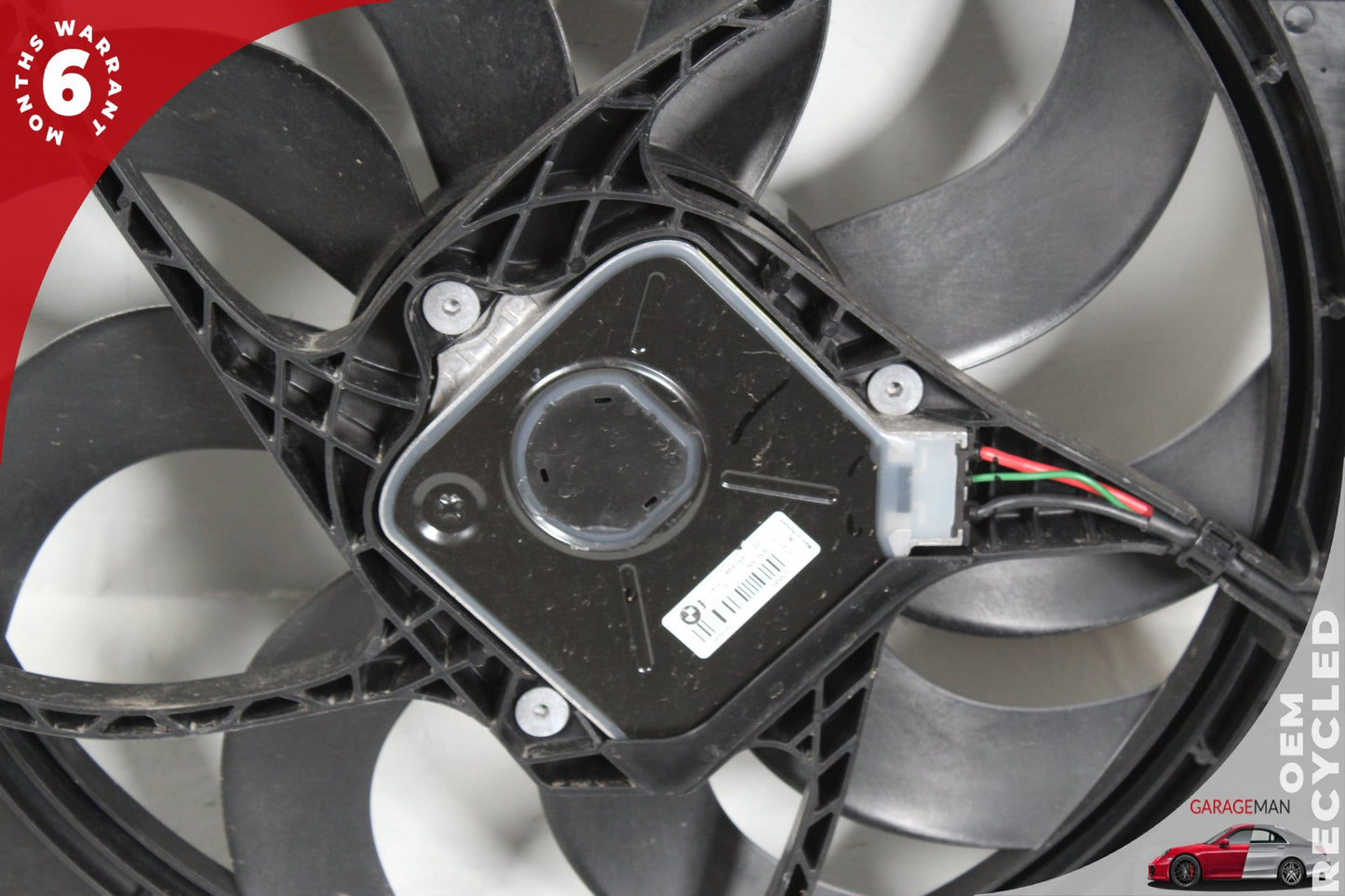 2017-2020 BMW 430i F36 Engine Radiator Cooling Fan Motor Assembly 8641947