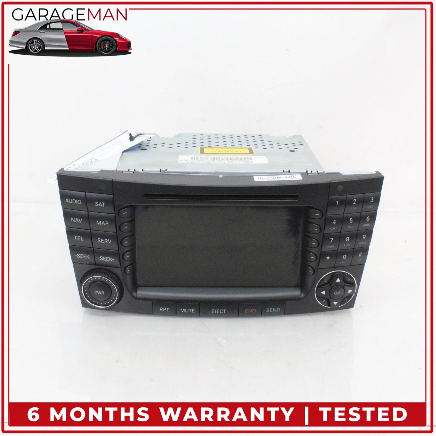 2003-2008 Mercedes W211 E350 Command Head Unit Navigation Radio 2118203497 OEM
