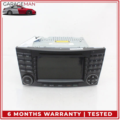 2003-2008 Mercedes W211 E350 Command Head Unit Navigation Radio 2118203497 OEM