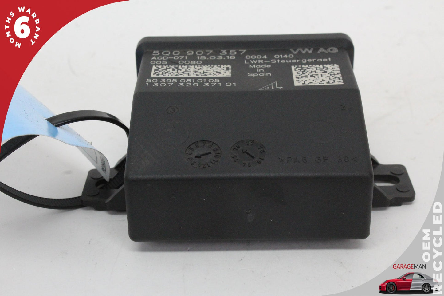 2015-2016 Audi A3 S3 Headlight Head Lamp Control Module 5Q0907357 OEM
