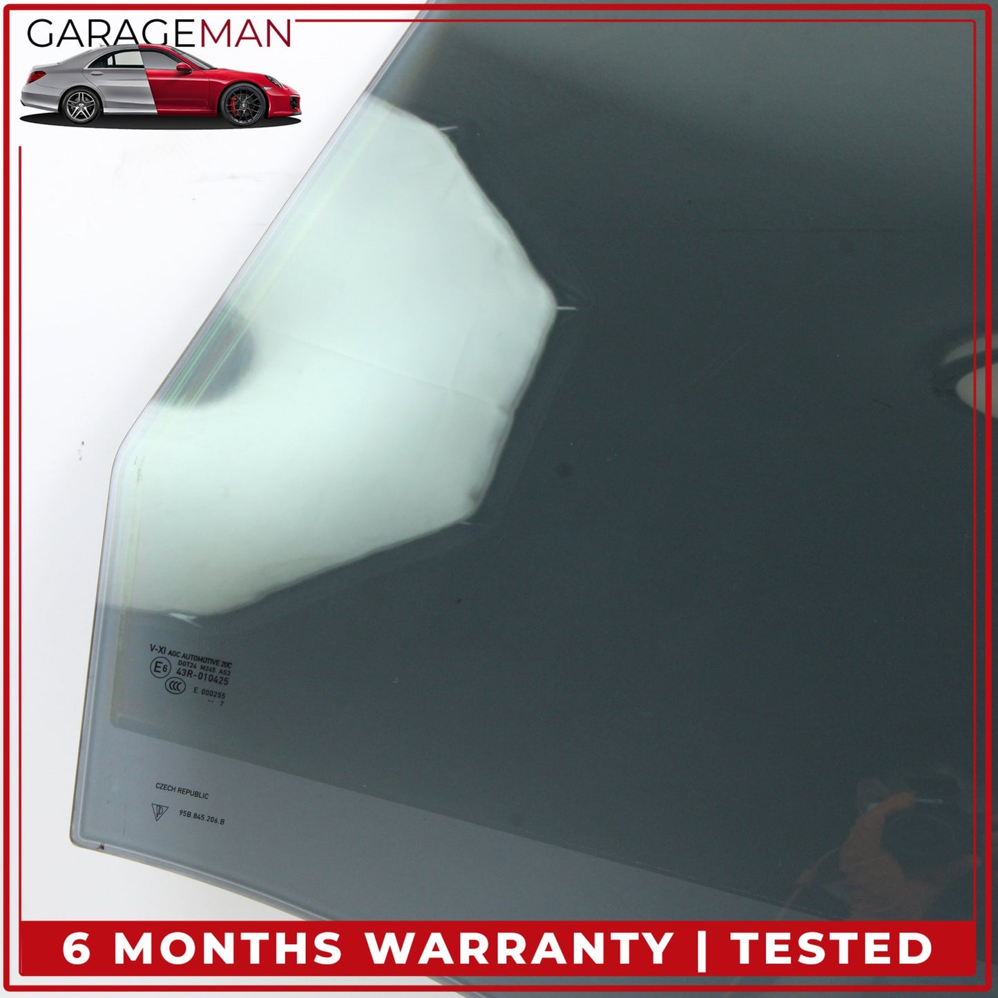2015-2024 Porsche Macan 95B Rear Right Passenger Side Door Window Glass OEM