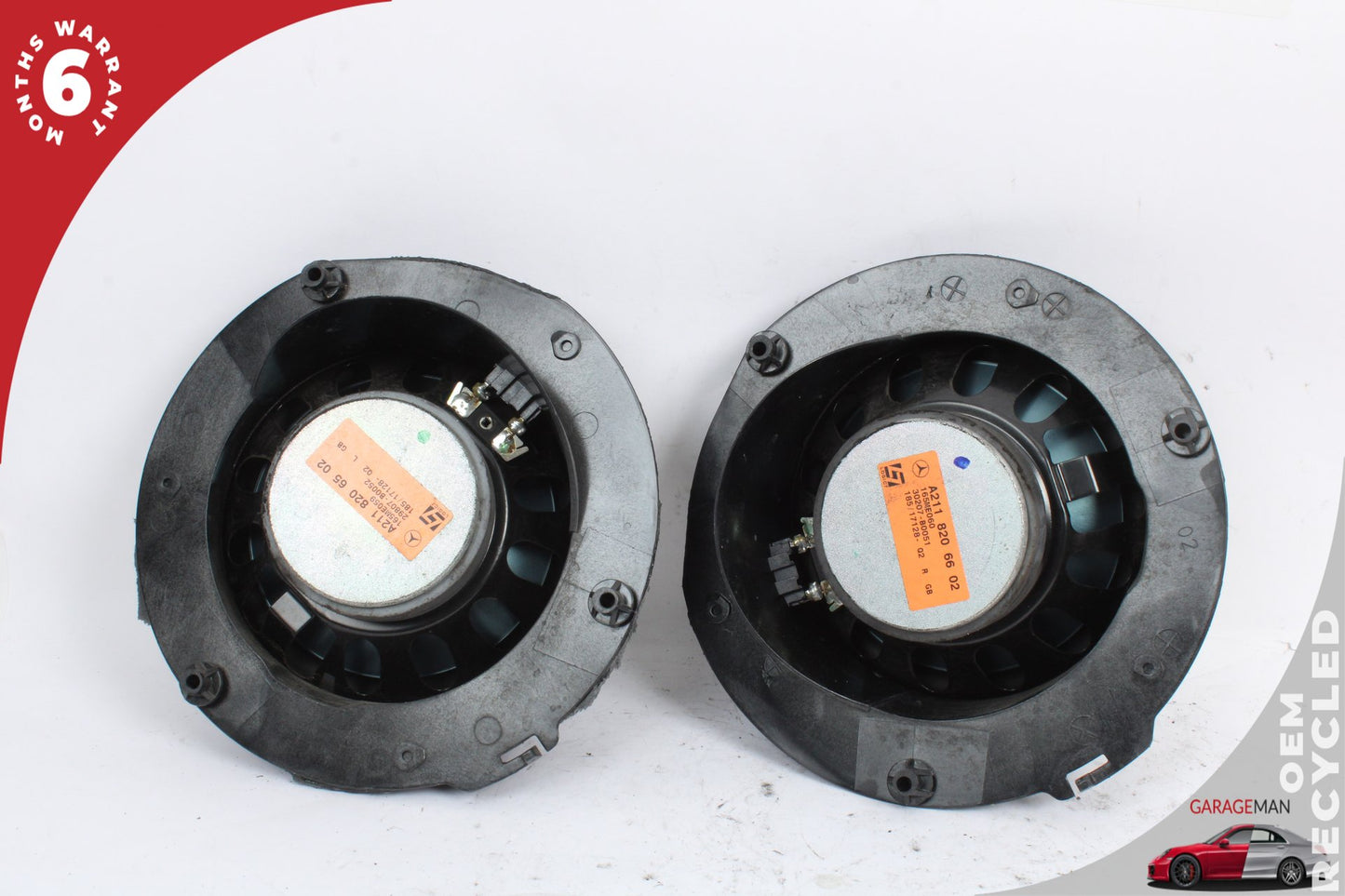 2007-2009 Mercedes W211 E350 Front Left and Right Door Audio Sound Speaker OEM
