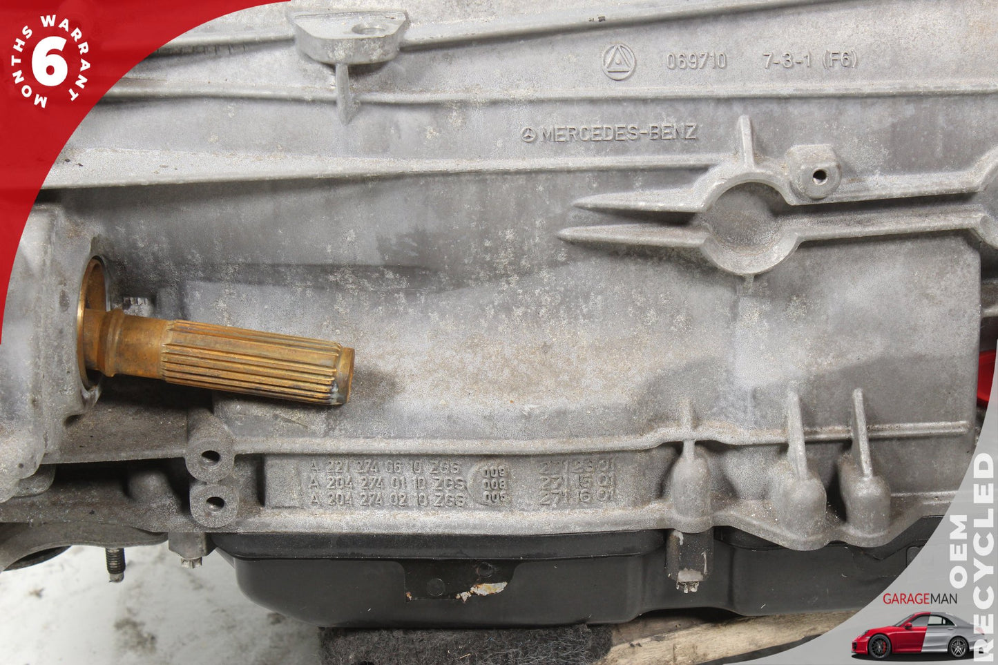 2011-2014 Mercedes W221 S550 CL550 4MATIC 722.9 Automatic Transmission OEM 116K